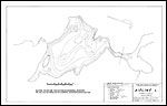 Large Bathymetric Map (Depth Chart) of Airline Lake Product preview image
