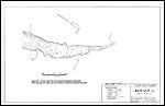 Large Bathymetric Map (Depth Chart) of Augier Lake Product preview image