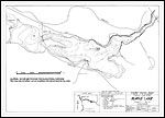 Large Bathymetric Map (Depth Chart) of Burns Lake Product preview image