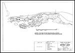 Large Bathymetric Map (Depth Chart) of Burns Lake Product preview image