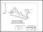 Large Bathymetric Map (Depth Chart) of Pinantan Lake Product preview image