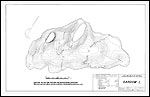 Large Bathymetric Map (Depth Chart) of Gardom Lake Product preview image