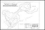 Large Bathymetric Map (Depth Chart) of Redsand Lake Product preview image