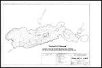 Large Bathymetric Map (Depth Chart) of Swalwell Lake Product preview image