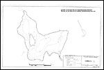 Large Bathymetric Map (Depth Chart) of Anah Lake Product preview image