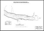 Large Bathymetric Map (Depth Chart) of Kamloops Lake Product preview image