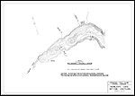 Large Bathymetric Map (Depth Chart) of Kamloops Lake Product preview image