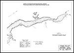 Large Bathymetric Map (Depth Chart) of Shuswap Lake Product preview image