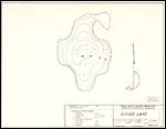Large Bathymetric Map (Depth Chart) of Vivian Lake Product preview image