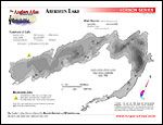 Laminated Map of Aberdeen Lake Product preview image