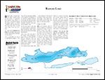 Laminated Map of Badger Lake Product preview image