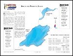 Laminated Map of Birch Lake Product preview image