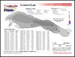Laminated Map of Cameron Lake Product preview image