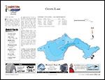 Laminated Map of Cicuta Lake Product preview image