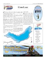 Laminated Map of Cobb Lake Product preview image