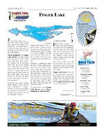 Laminated Map of Finger Lake Product preview image