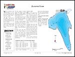 Laminated Map of Jackpine Lake Product preview image