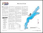 Laminated Map of Kalamalka Lake Product preview image