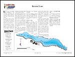 Laminated Map of Keefer Lake Product preview image