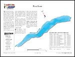 Laminated Map of Paul Lake Product preview image