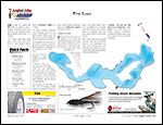 Laminated Map of Pine Lake Product preview image