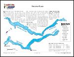 Laminated Map of Shuswap Lake Product preview image