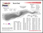Laminated Map of Skaha Lake Product preview image