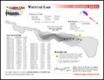Laminated Map of Whitetail Lake Product preview image