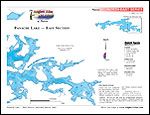 Laminated Map of Lake Panache Product preview image