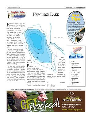 Ferguson Lake Depth Chart