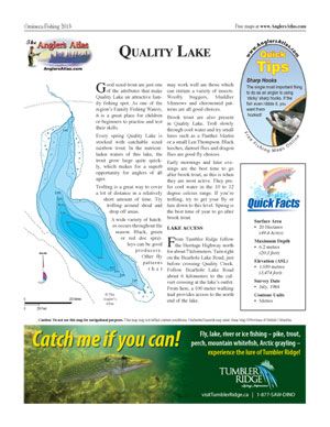 Quality Lake Depth Chart