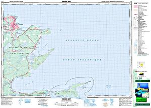 NTS 50k map for Tank Pond, Nova Scotia