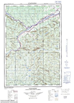 NTS 50k map for St. John River, New Brunswick