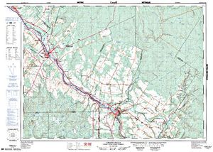 NTS 50k map for St. John River, New Brunswick