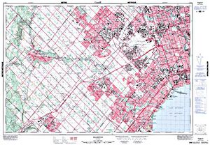 NTS 50k map for Kelso Lake, Ontario