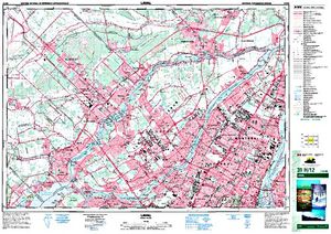 NTS 50k map for St. Lawrence River, Ontario