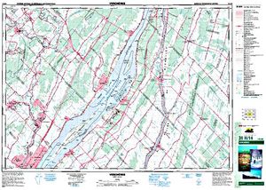 NTS 50k map for St. Lawrence River, Ontario