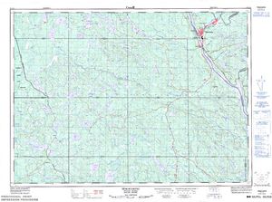 NTS 50k map for Koko Lake, Ontario