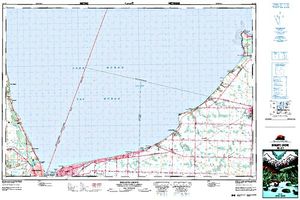 NTS 50k map for Perch Creek, Ontario