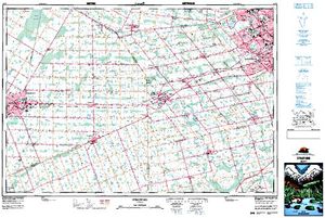 NTS 50k map for Wildwood Lake, Ontario
