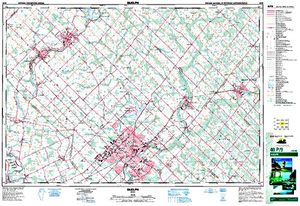NTS 50k map for Fairy Lake, Ontario