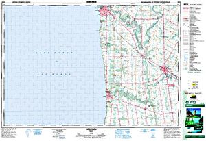 NTS 50k map for Bayfield River, Ontario
