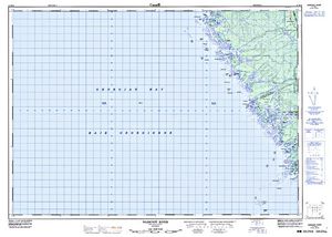 NTS 50k map for Georgian Bay, Ontario