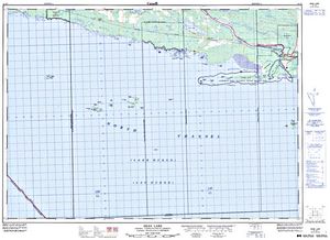 NTS 50k map for Bright Lake, Ontario