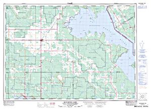 NTS 50k map for St. Marys River, Ontario