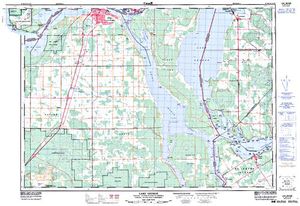 NTS 50k map for St Marys Channel, Ontario
