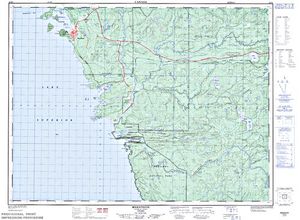NTS 50k map for Lake Superior, Ontario