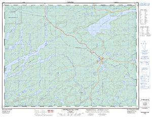 NTS 50k map for McKay Lake, Ontario