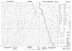 NTS 50k map for Abitibi River, Ontario