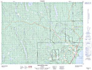 NTS 50k map for Himdick Lake, Ontario
